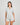 Model wears Belle Bamboo Short PJ in LIGHT GREY MARLE. On body front view