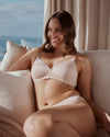 Bendon Nurture Maternity Bra in LATTE. Feature shot