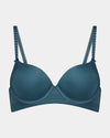 Bendon Body Contour Bra in MEDITERRANEA. Flat lay front view
