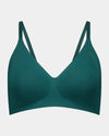 Comfit Collection Wire Free Bra in RAIN FOREST. Flat lay front view