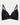 Flawless Form Contour Bra in BLACK. Flat lay front view