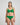 Juniper Underwire Bra in PARADISE GREEN. Feature shot