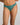 Model wears My Fit Lace Thong in MEDITERRANEA. On body front view