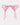 Josephine Suspender in SACHET PINK. Flat lay front view