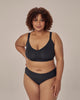 Comfit Collection Wire Free Bra in BLACK. Feature shot