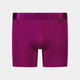 Bamboo Mens Trunk in MAGENTA PURPLE. Flat lay front view