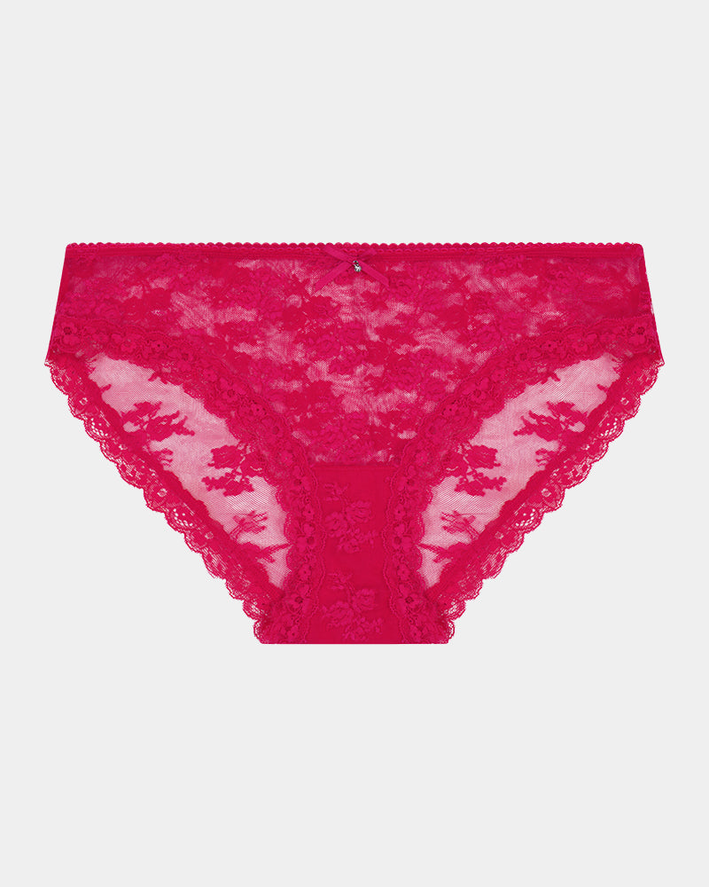 Light Lace Bikini in JAZZY. Flat lay front view