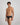 Cotton Stretch Mens Brief in BLACK PINSTRIPE. Flat lay back view