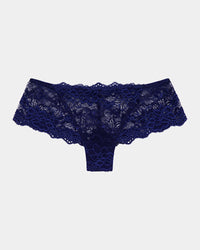 My Fit Lace Midi in Medieval Blue. Flat lay front view