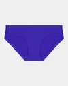 Seamless Soft Bikini in DAZZLING BLUE. Flat lay front view