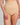 Model wears Bamboo Bodywear High Waisted Brief in CARAMEL. On body front view