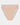 Model wears Lace Trim High Cut Brief in LATTE. On body front view