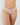 Model wears Au Naturel Thong in LATTE. On body front view