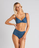 Weightless Form Contour Bra in BLUE WING TEAL. Feature shot