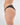 Model wears Niara Bikini in BLACK. On body side view