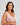 Model wears Charlotte Underwire Bra in SILVER PINK. On body side view