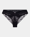 Ava Rose Brazilian in BLACK. Flat lay front view