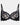 My Fit Lace Underwire Bra in BLACK. Flat lay front view