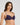 Model wears Jessie Contour Bra in PURPLE VELVET. On body side view