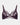 Nyx Underwire Bra in PLUM PERFECT. Flat lay front view