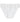 Yvette Bikini in WHITE. Flat lay front view