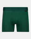 Bamboo Mens Trunk in RAIN FOREST. Flat lay front view