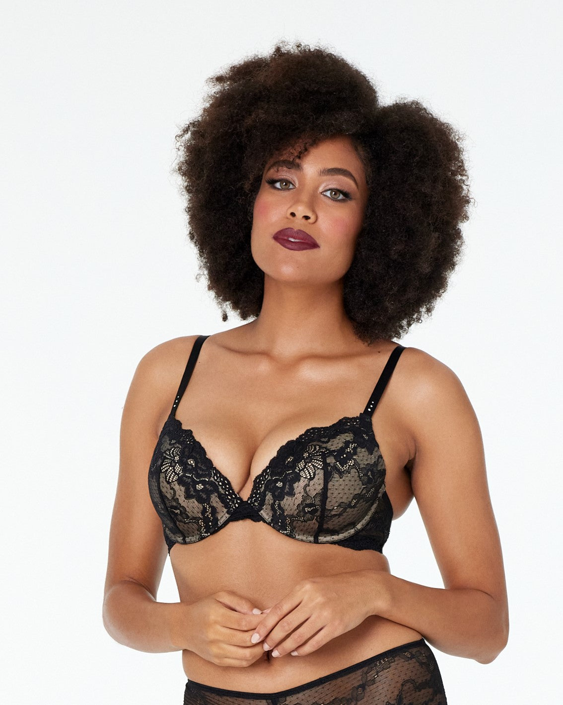 push up bralette lace