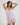 Model wears Sweet Indulgence Cami & Short in PALE LILAC. On body side view