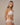 Model wears Sofia Contour Bra in BRIGHT WHITE. On body side view