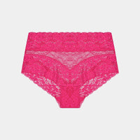 Lace Full Brief in CABARET. Flat lay front view