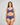 Midnight Express Underwire Bra in BLUE RIBBON. Feature shot