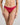 Model wears Lucille Thong in JAZZY. On body front view