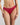 Model wears Lucille Bikini in JAZZY. On body front view