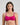 Model wears Extra-Ordinary Contour Bra in FANTASY FUCHSIA. On body front view