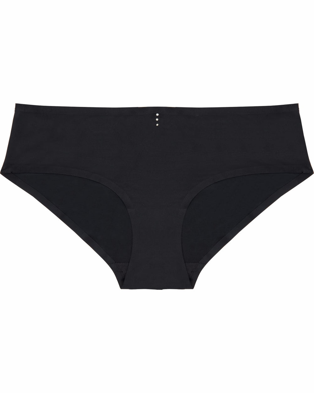 My Fit Smooth Brazilian in BLACK. Flat lay front view