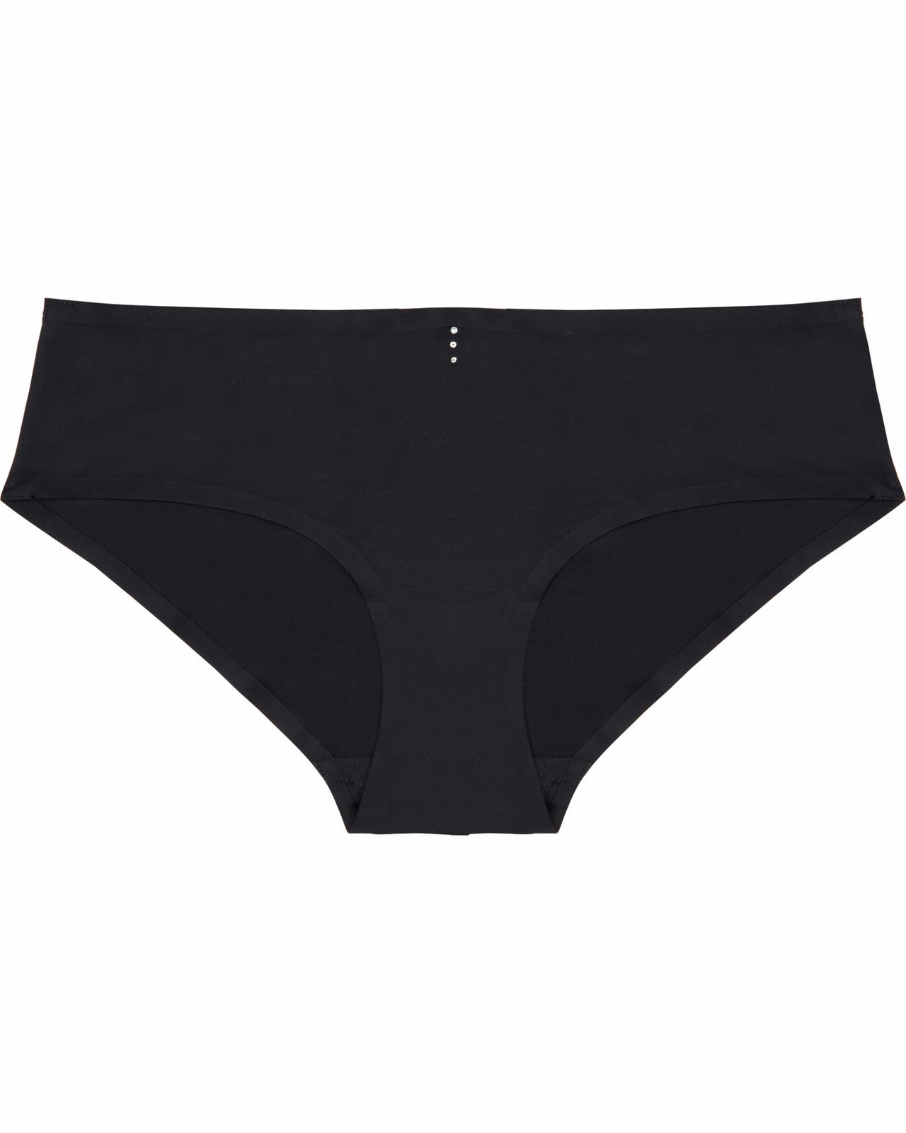 My Fit Smooth Brazilian in BLACK. Flat lay front view