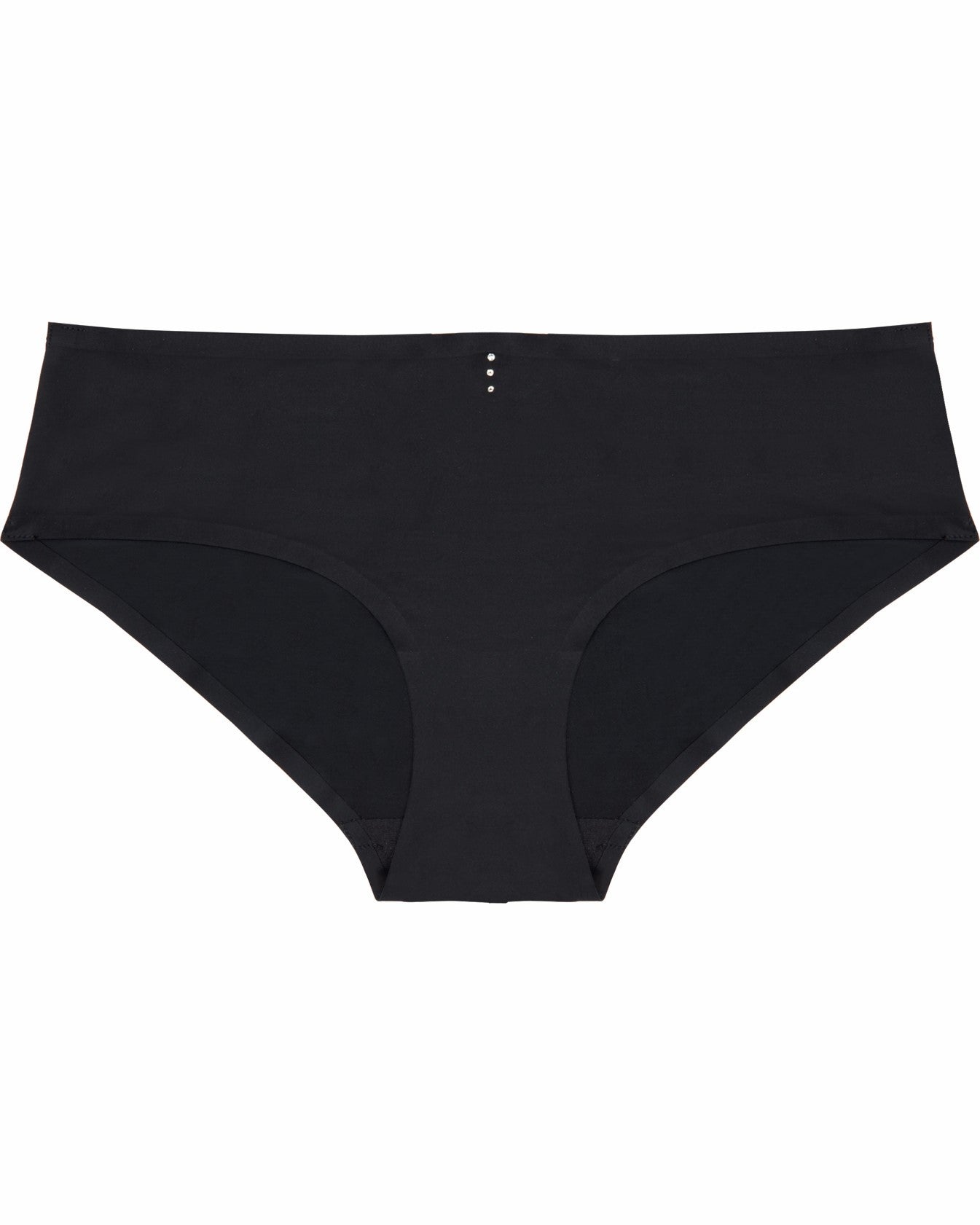 My Fit Smooth Brazilian in BLACK. Flat lay front view