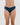 Model wears Cotton And Lace Bikini in REFLECTING POND. On body front view