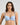 Model wears Harmony 2.0 Contour Bra in SKYWAY/FIG. On body front view