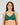 Model wears Comfit Collection Wire Free Bra in RAIN FOREST. On body front view