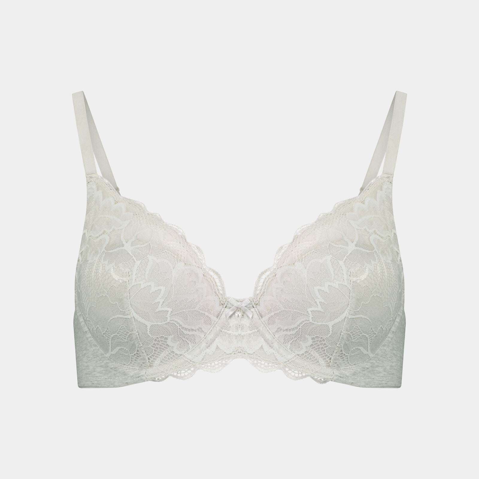 Embrace Contour Bra in LUNAR ROCK MARLE. Flat lay front view