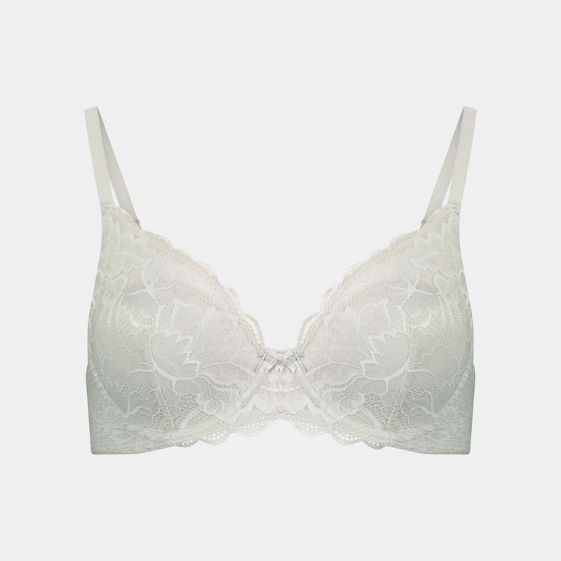 Embrace Contour Bra in LUNAR ROCK MARLE. Flat lay front view