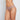 Model wears Lace Thong in MOCHA. On body front view