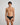 Cotton Stretch Mens Brief in BLACK. Feature shot