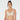 Model wears Yvette Underwire Bra in NATURAL. On body front view