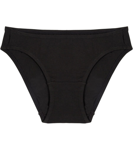 Freestyle Bikini in BLACK. Flat lay front view