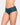 Model wears No Show Full Brief in MOROCCAN BLUE. On body front view