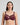 Model wears Coral Underwire Bra in FIG. On body front view