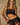 Oasis Glow French Knicker in BLACK. Feature shot