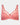 Damask Underwire Bra in TEA ROSE. Flat lay front view